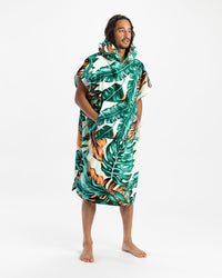 Original ECO Poncho-Jungle Fever (Plush Cotton)