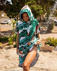 Original ECO Poncho-Jungle Fever (Plush Cotton)