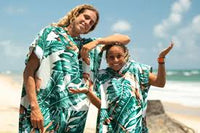 Original ECO Poncho-Jungle Fever (Plush Cotton)