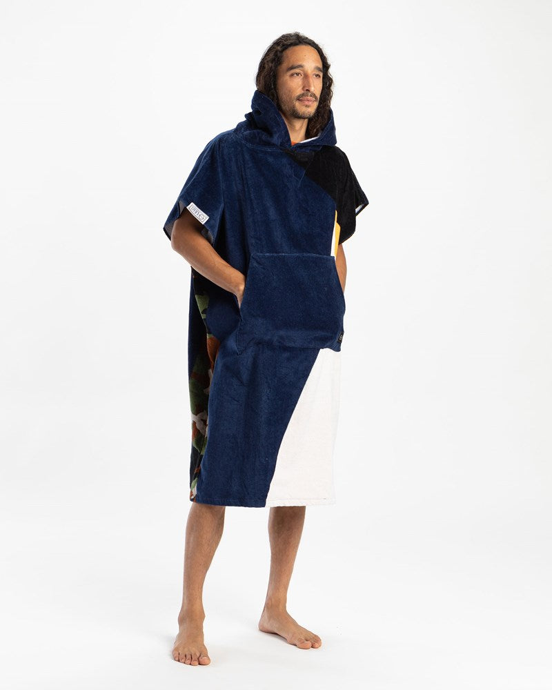 Original ECO Poncho-Sky Brown (Plush Cotton)