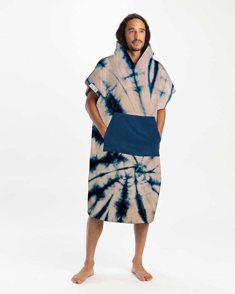 Original ECO Poncho-Tie Dye (Woven Microfiber)