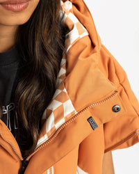 Apex Poncho-Terracotta