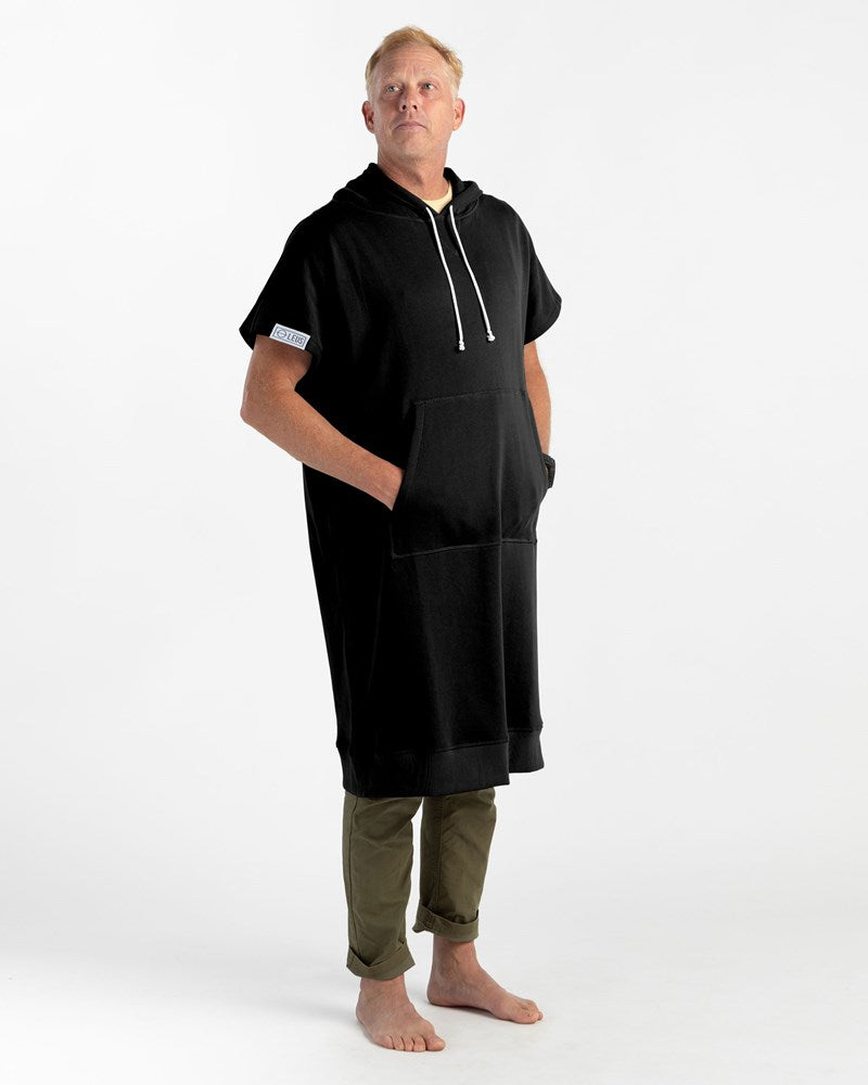 Daily ECO poncho-Black