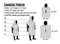 Original ECO Poncho-High Times (Plush Cotton)